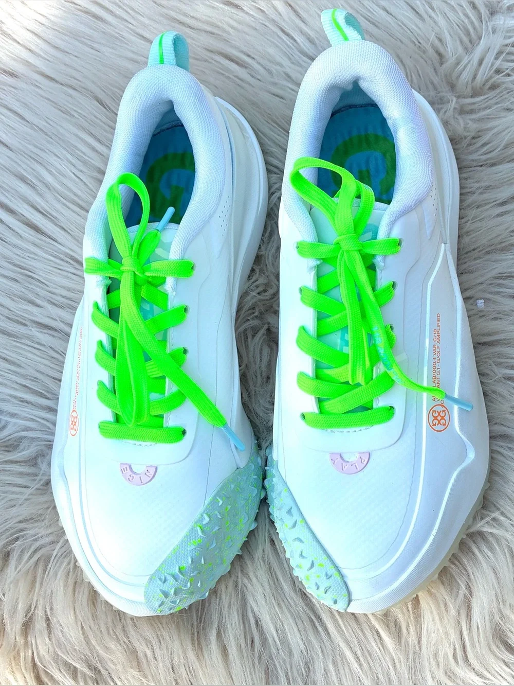 G/Fore Women’s G/18 Spikeless Golf Shoes Snow/Multi Sz 9.5